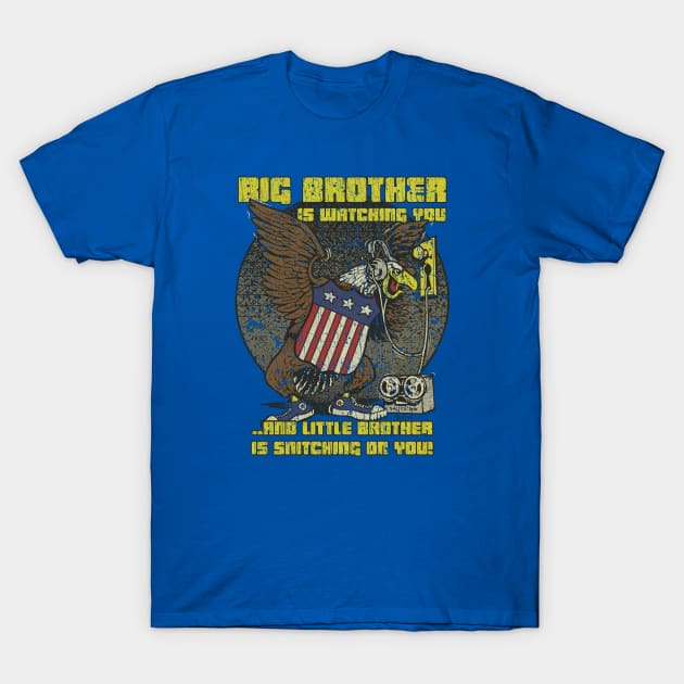 Big Brother Is Watching 1966 T-Shirt by JCD666